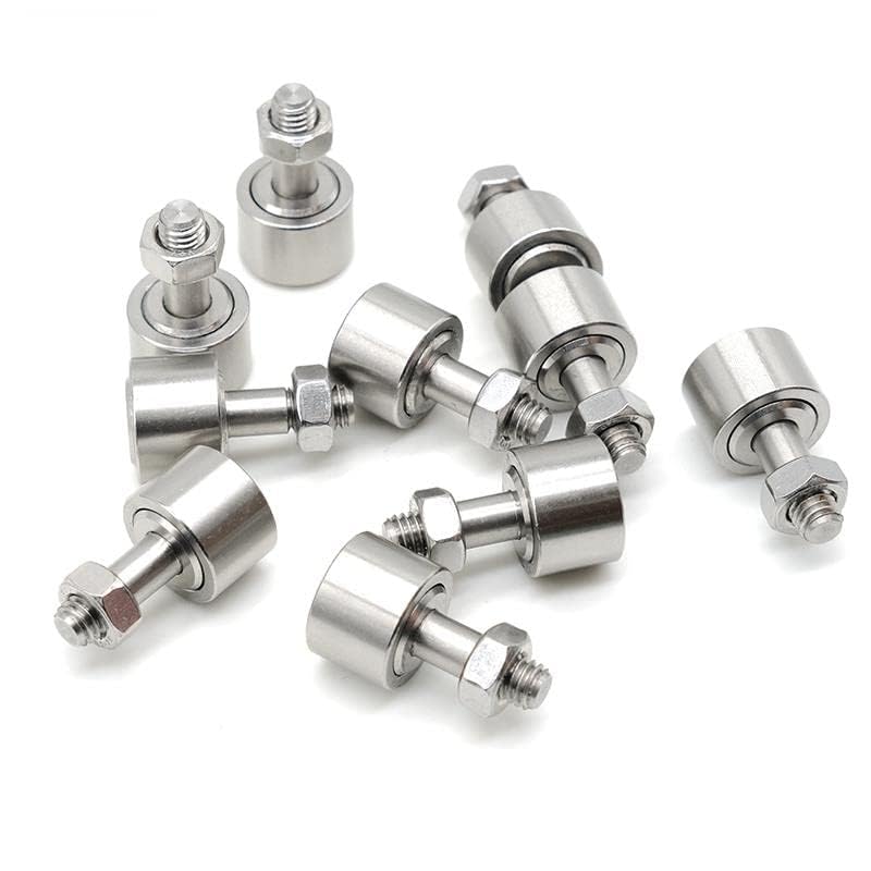 AXK 1Pcs CF5 (KR13) SUS304 Cam Follower Needle Roller Bearing, M5X13X23mm Miniature Track Roller - Image 4